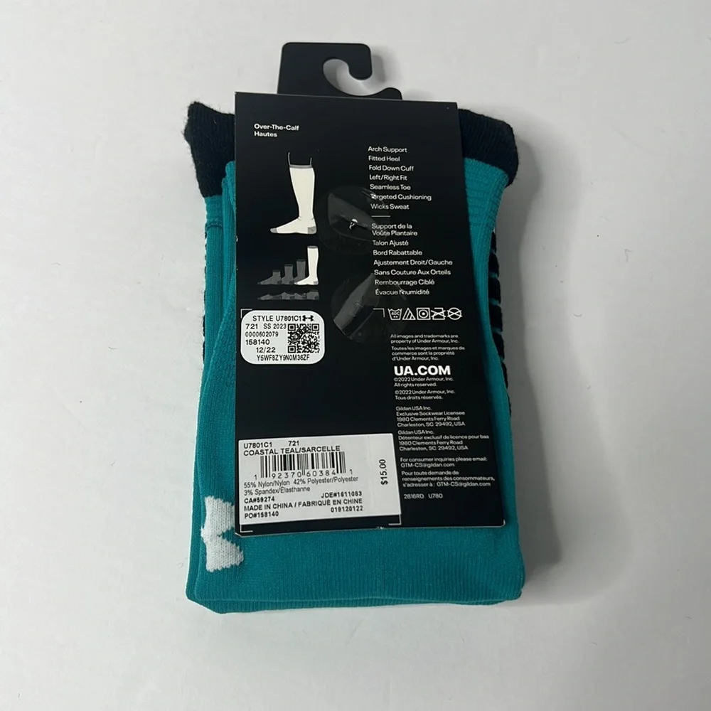 UA Soccer Cushioned Over-The-Calf Socks